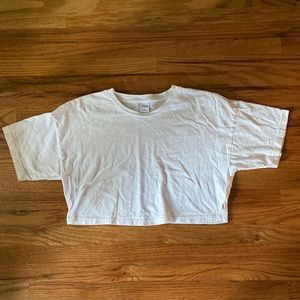Aritzia/TNA Short Sleeve Crop Top